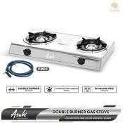 ASAHI GS 447 Double Burner Gas Stove