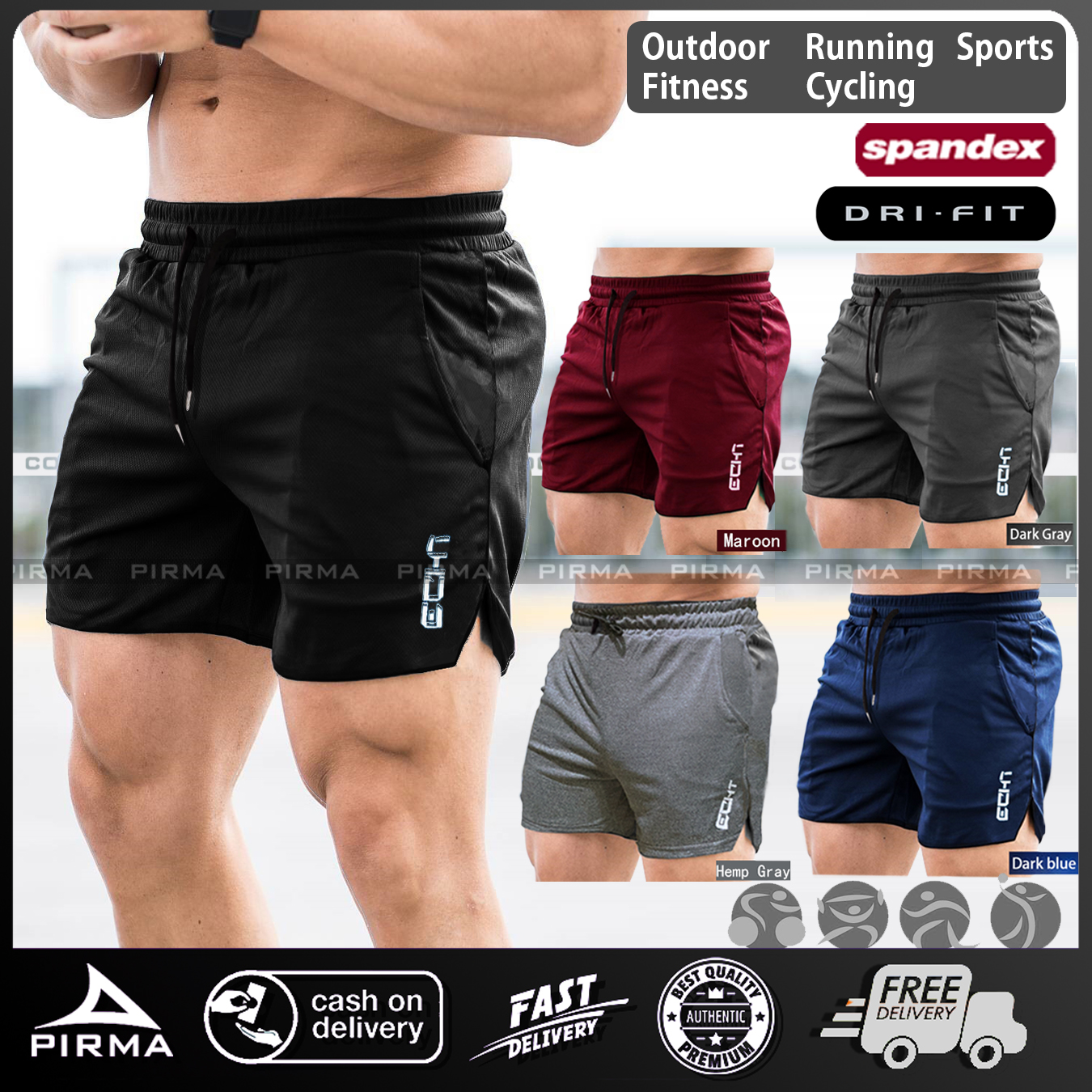 Quick Drying Sport Shorts for Men by Factory Outlet