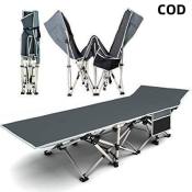 Adjustable Heavy Duty Folding Bed for Outdoor Use - OEM