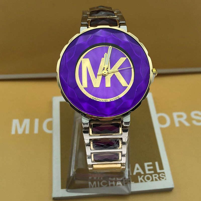 michael kors smart watch purple