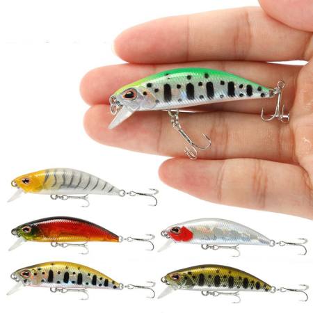 SuKe 50mm Sinking Minnow Fishing Lure - Bass Tackle Bait