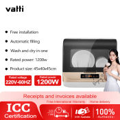 VATTI Smart Dishwasher with Air-Dry Function