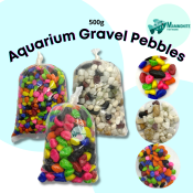 Colorful Aquarium Gravel Stones for Aquascaping (Brand: N/A)