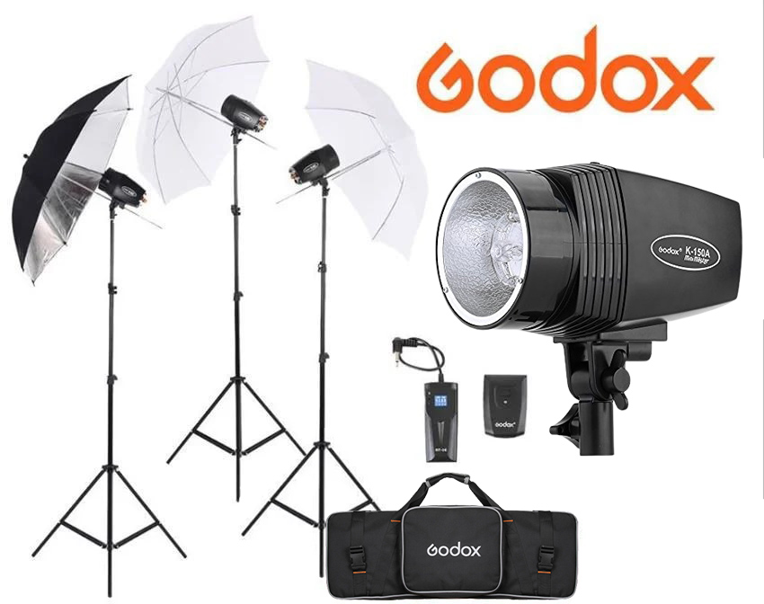 Godox AD300PRO 2-Light Kit 300W Camera Flash Head LED Light with Backp – JG  Superstore