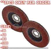 Expert Sanding Flap Disc for Steel & Wood - 1/2 PCS