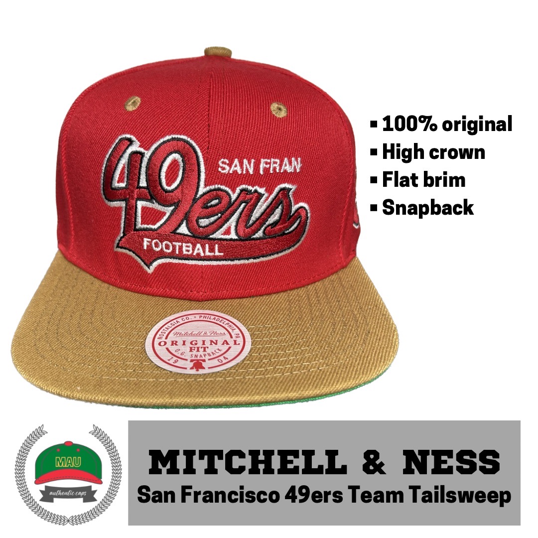 mitchell & ness 49ers hat