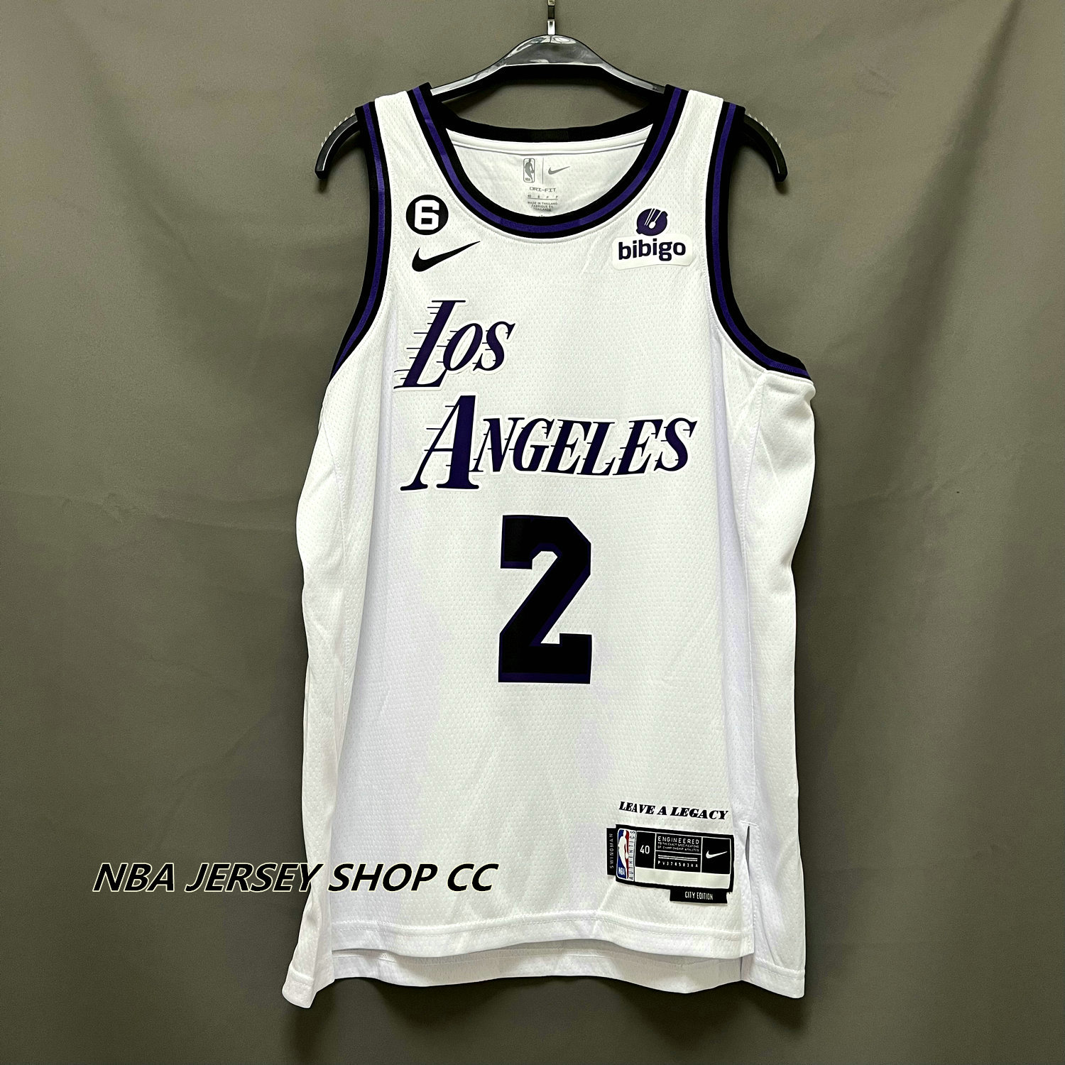 Unisex Los Angeles Lakers Nike White 2022/23 Swingman