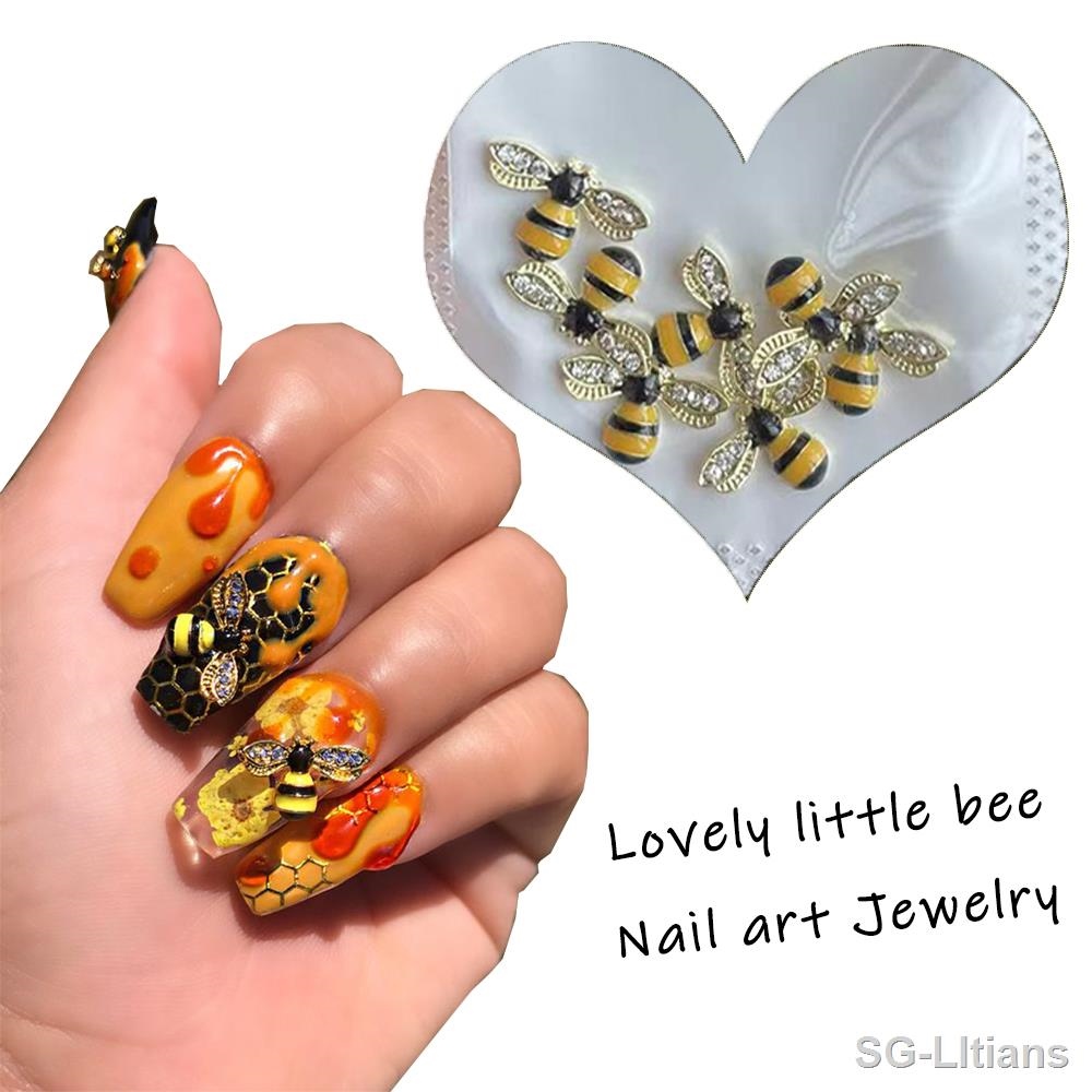 Shop Nails Sticker Bee Design with great discounts and prices