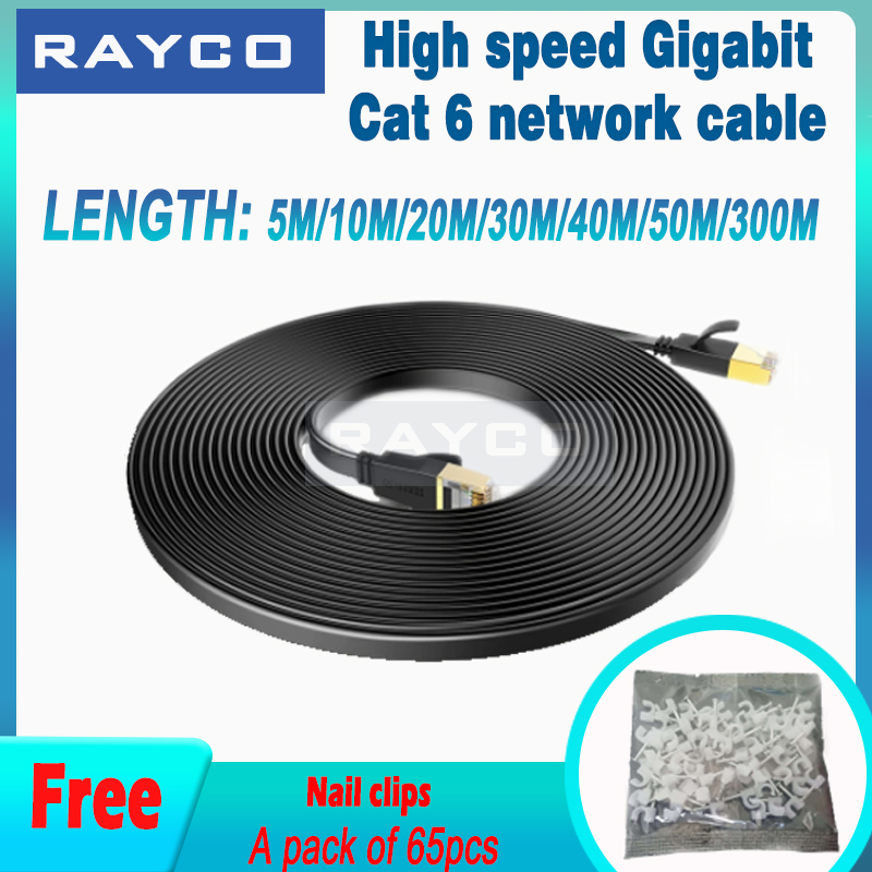1000M White 0.5m, 1m, 2m, 3m, 5m, 8m, 10m, 15m Cable RJ45 CAT6 Ethernet  Network Flat LAN Cable UTP Patch Router Cables - AliExpress
