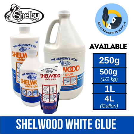 Shelby Shelwood White Glue - All Sizes Available