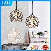 L&H Retro Nordic Pendant Ceiling Light for Cafe or Dining Room