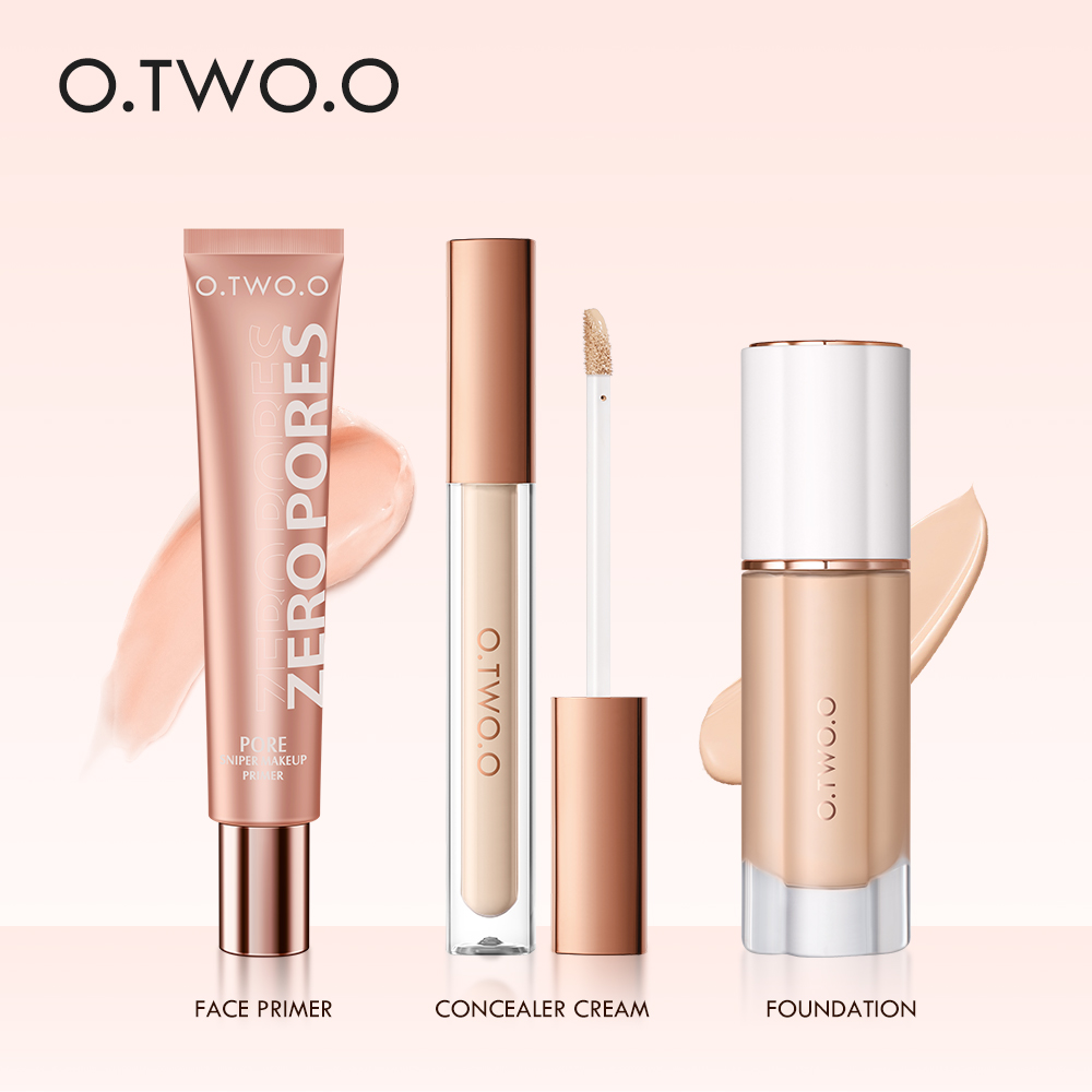 Discount on O.Two.O  shoes - SKU:  Makeup Set 3pcs Full Face Cosmetic Kit Face Prime