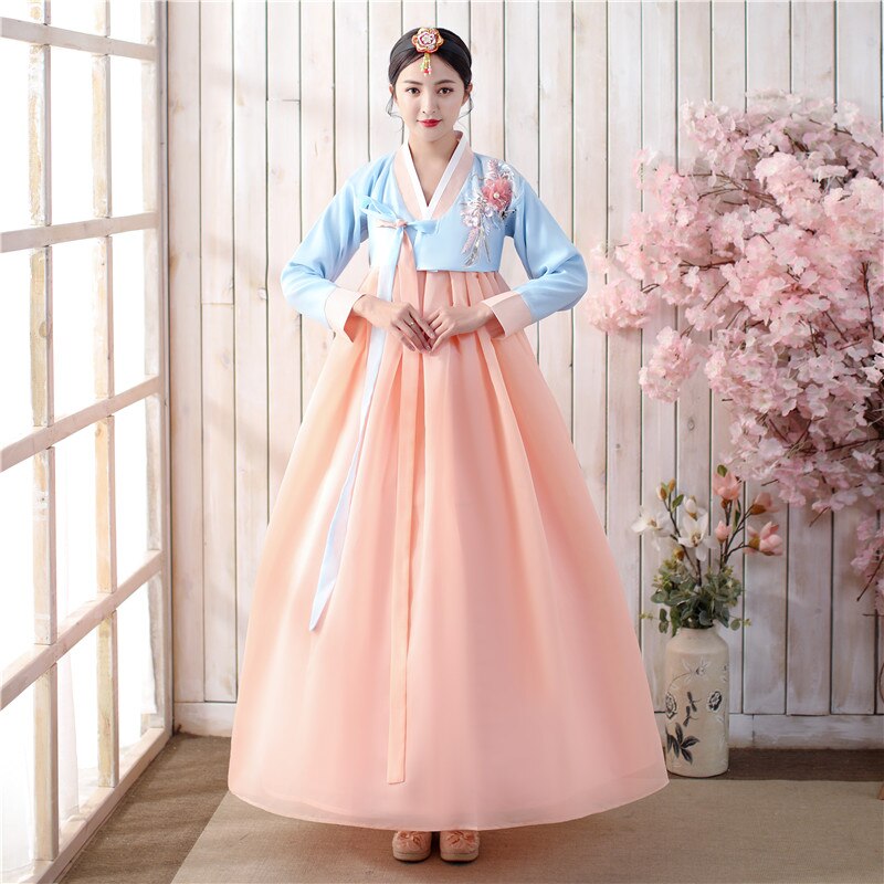 Pink hanbok clearance