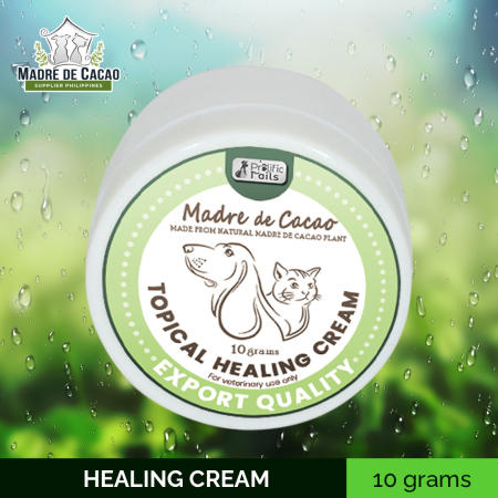 Madre de cacao healing cream 10 grams, anti mange, anti fungal, anti itch, and anti hotspots for cats and dogs