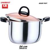 UNIBEST 24CM Diamond Quality Soup Pot