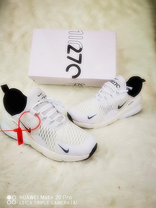 Nike Air Max 270 Flyknit Shoes Running Shoes for Men and women's (WhiteBlack36 45)*JM Nike Air Max 270 Flyknit Shoes Running Shoes for Men and women's (WhiteBlack36 45)*JM