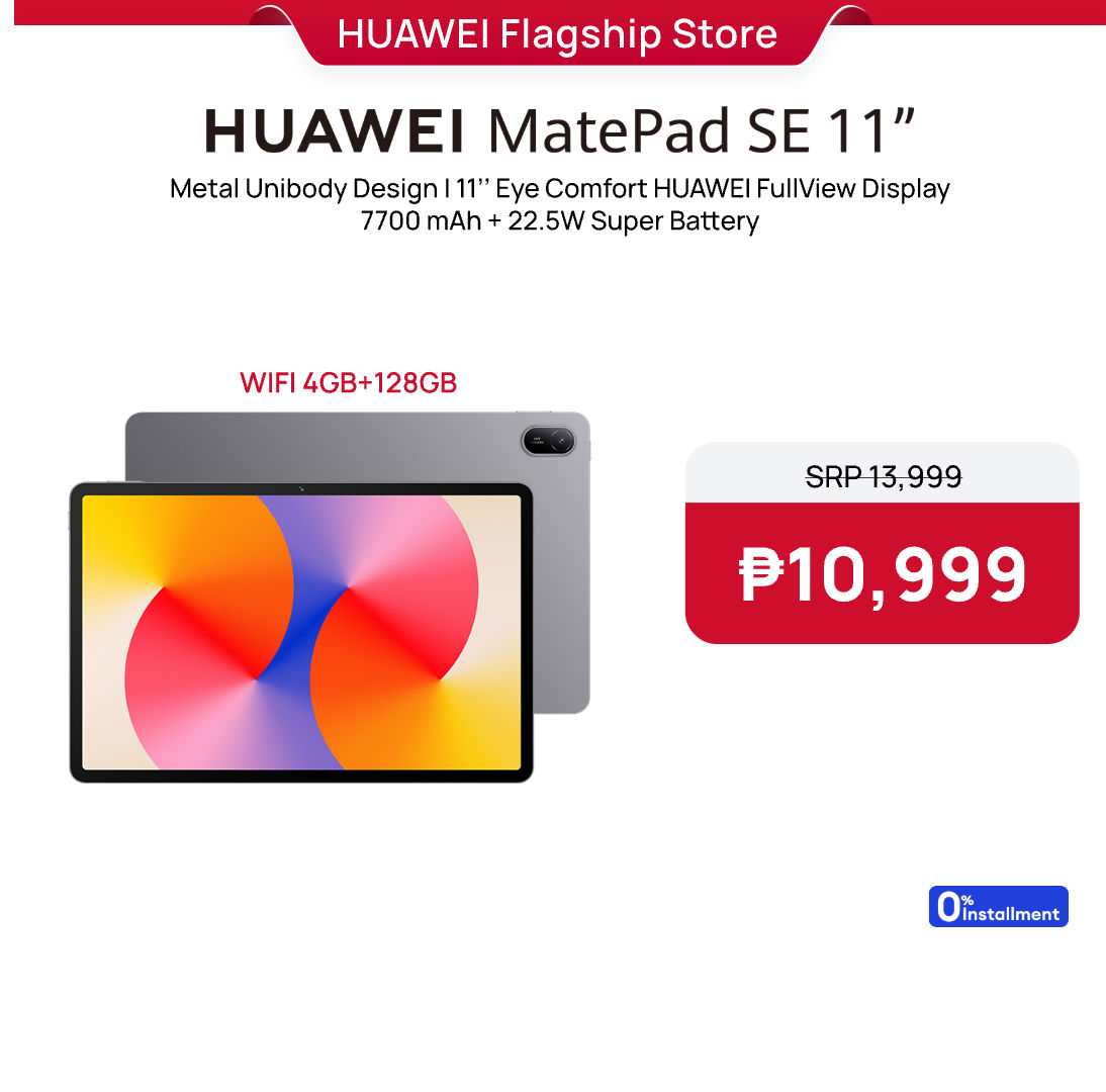 HUAWEI MatePad SE 11" Tablet / WiFi / LTE / 4/6/8GB+128GB