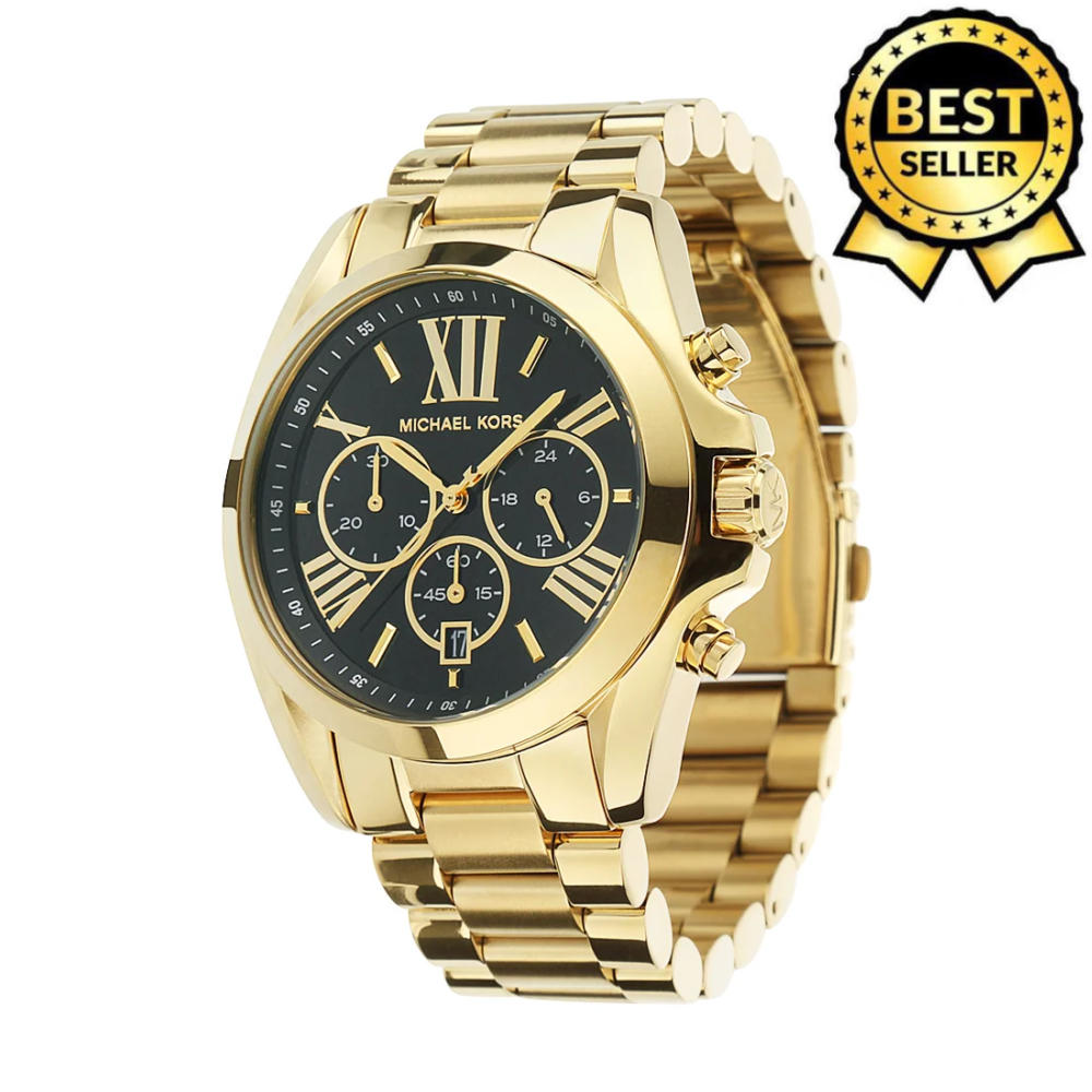 Michael Kors Mens GoldTone Stainless Steel MK5739 Chronograph Dress Watch  Bracelet  Walmartcom