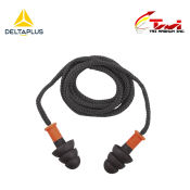 Delta Plus ConicFir050 Reusable Earplugs with Cord and Box