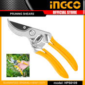 INGCO Garden Pruning Shears - Bypass Type Stem Cutter