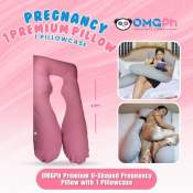 OMGPh U-Shaped Pregnancy Pillow with Free Case