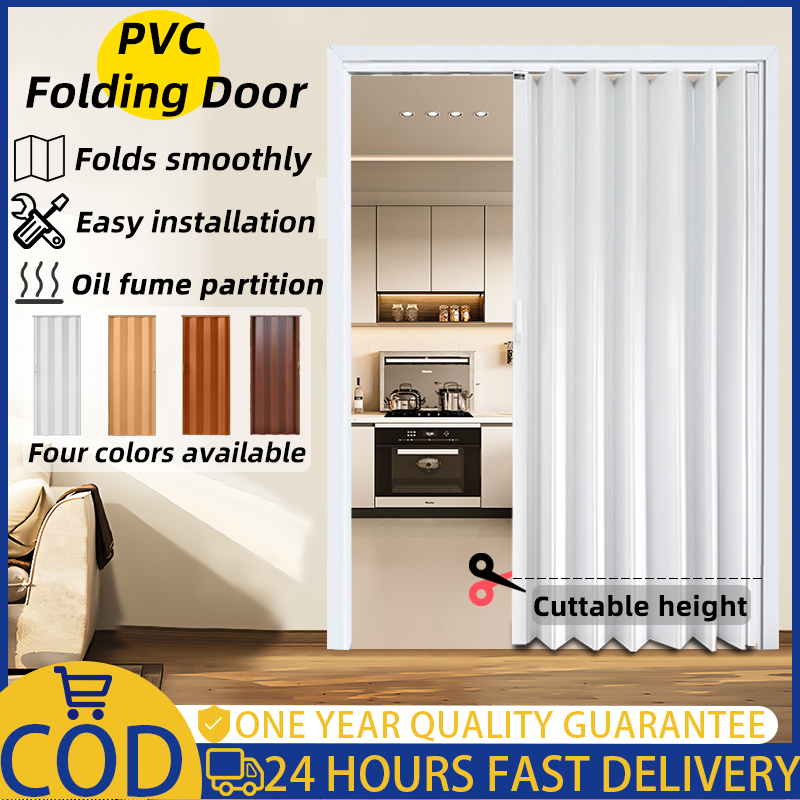 Silent Sliding Door - PVC Folding Door (Brand: )