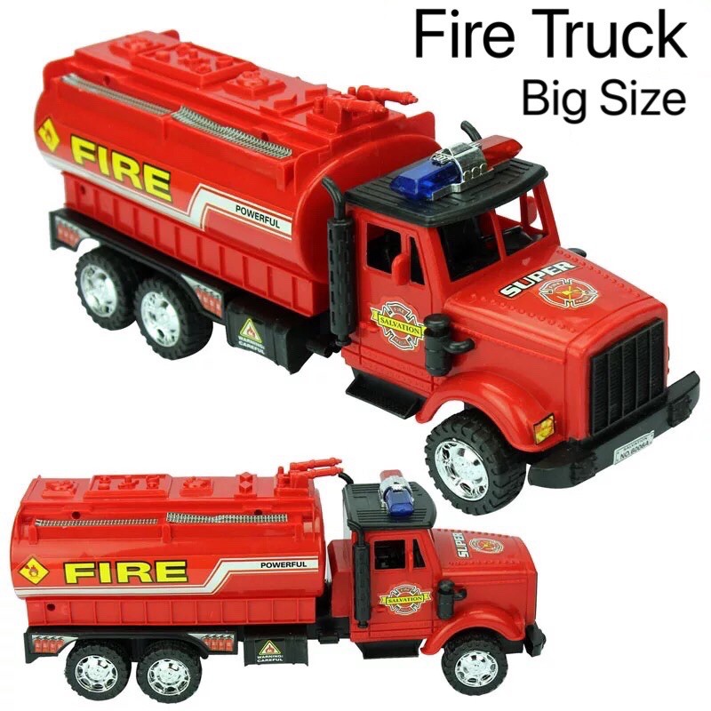 big plastic fire truck