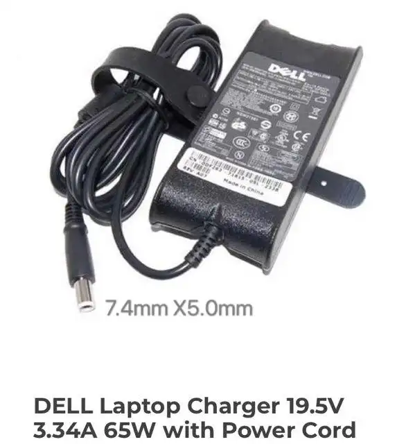 Laptop Charger Dell 19 5v 3 34a 7 4mm 5 0mm For Dell Inspiron 14 3000 Series 3421 3437 3441 3442 3443 Lazada Ph