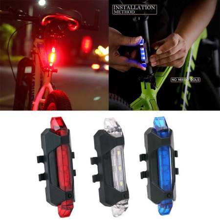 Waterproof USB Rechargeable Cycling Taillamp by UNI ACE