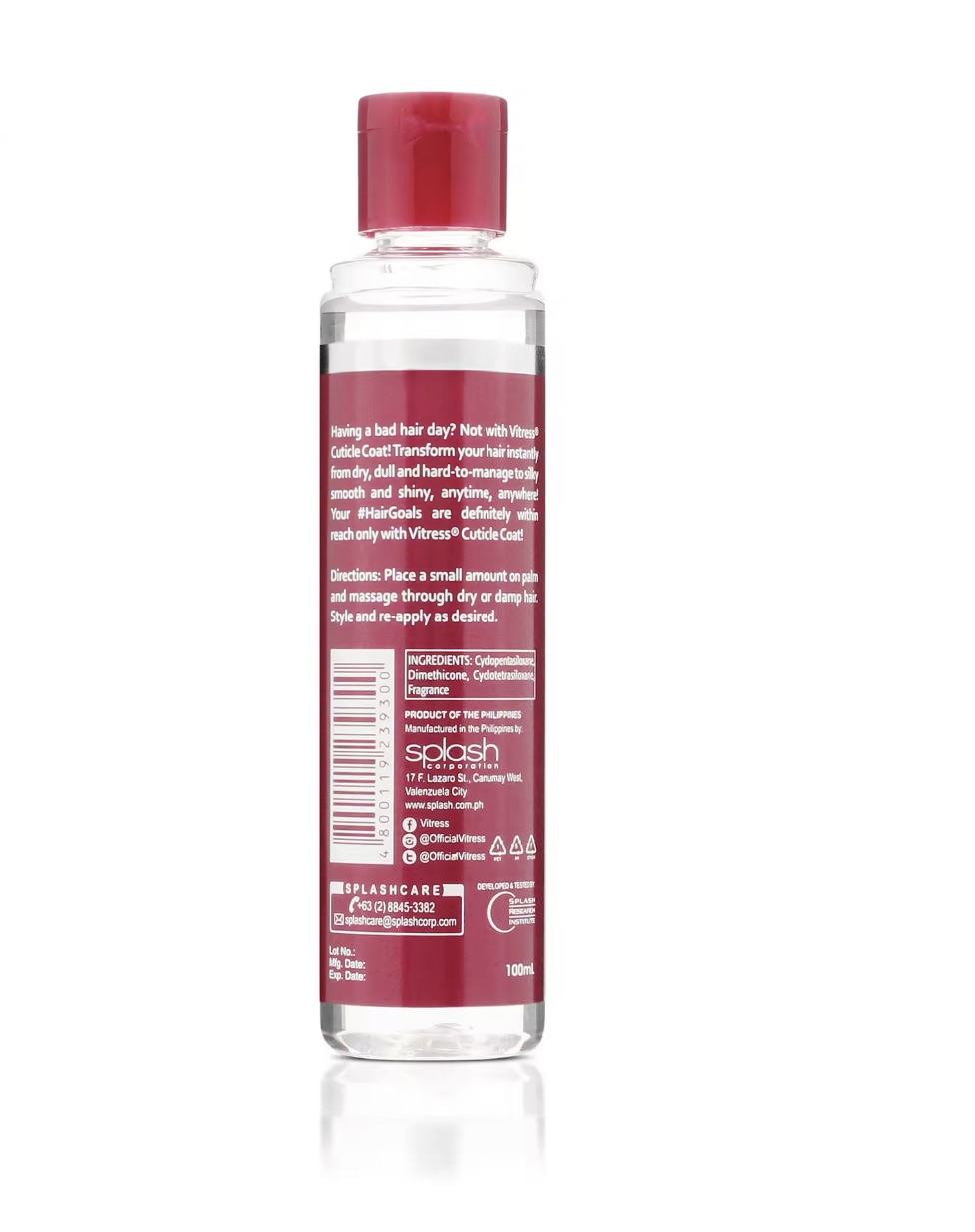 Vitress Hair Cuticle Coat Classic 100ml - Lazada | Lazada PH