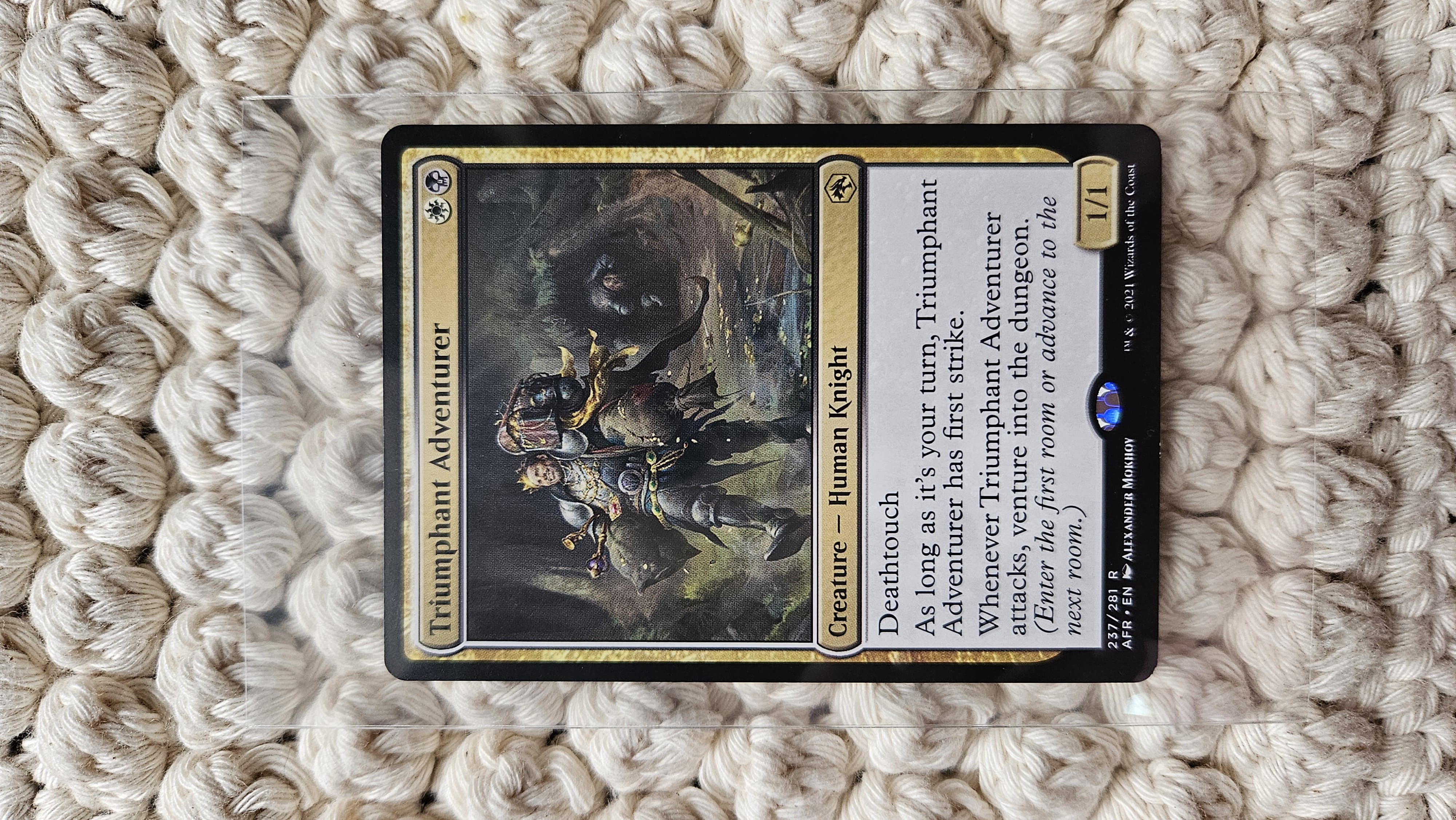 Triumphant Adventurer - Magic: The Gathering MTG - Single Card - Plain Card  - Near Mint | Lazada PH
