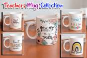 Personalized Teacher Mug - Thank You, High-Quality 11oz Print