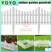 Plastic Garden Fence Decorative Plant Rack by 