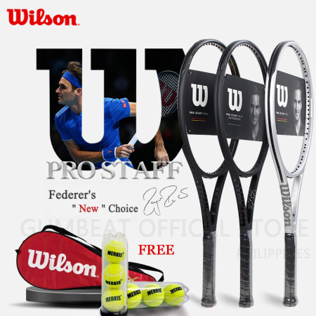 WilsonTennis Rackets  RF97 Full Carbon With String Free Bag