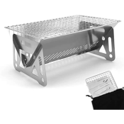 Foldable Stainless Steel BBQ Grill - 