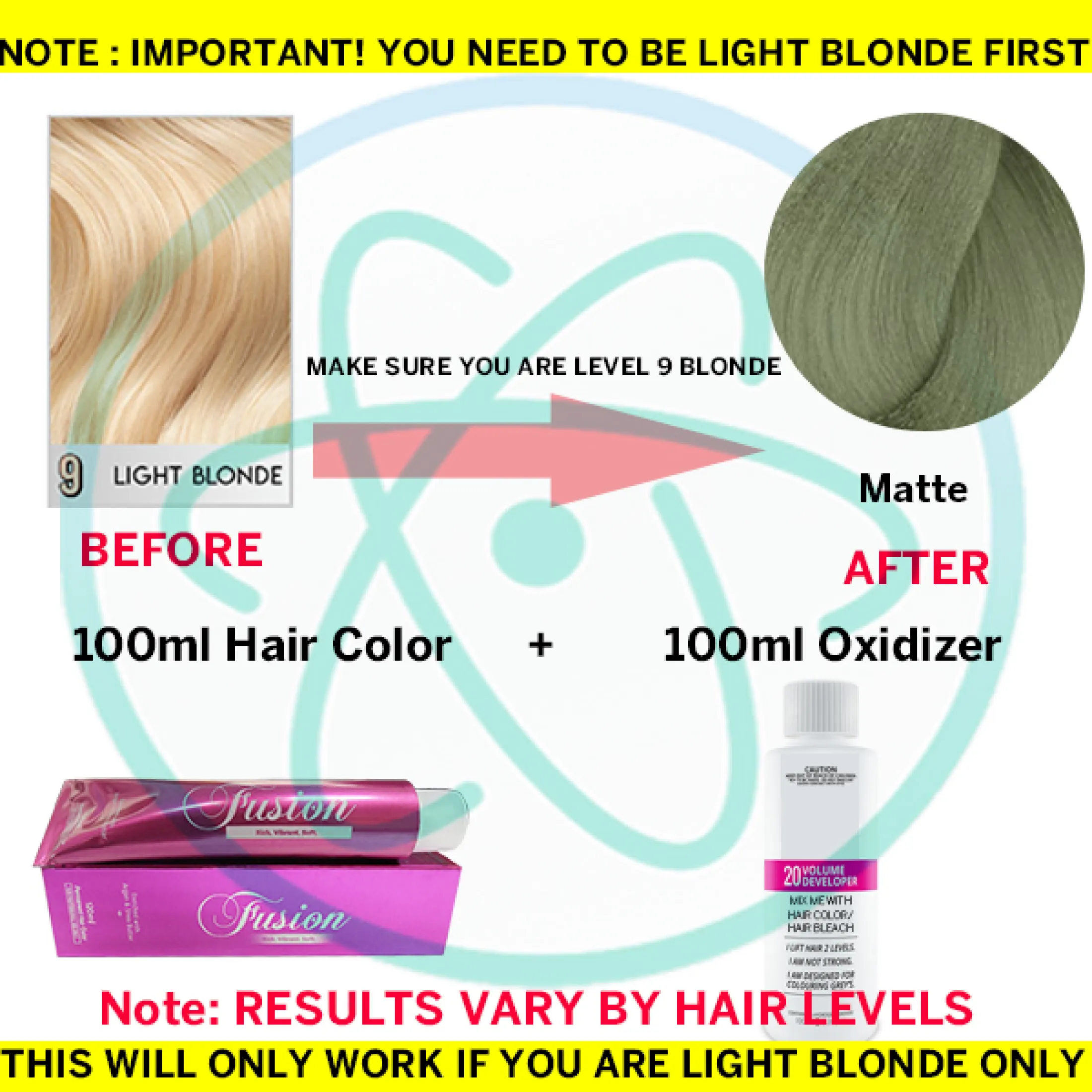 Green Tea Matcha Hair Color Matte Light Green Permanent Hair Coloring 1ml Bleaching Required Lazada Ph