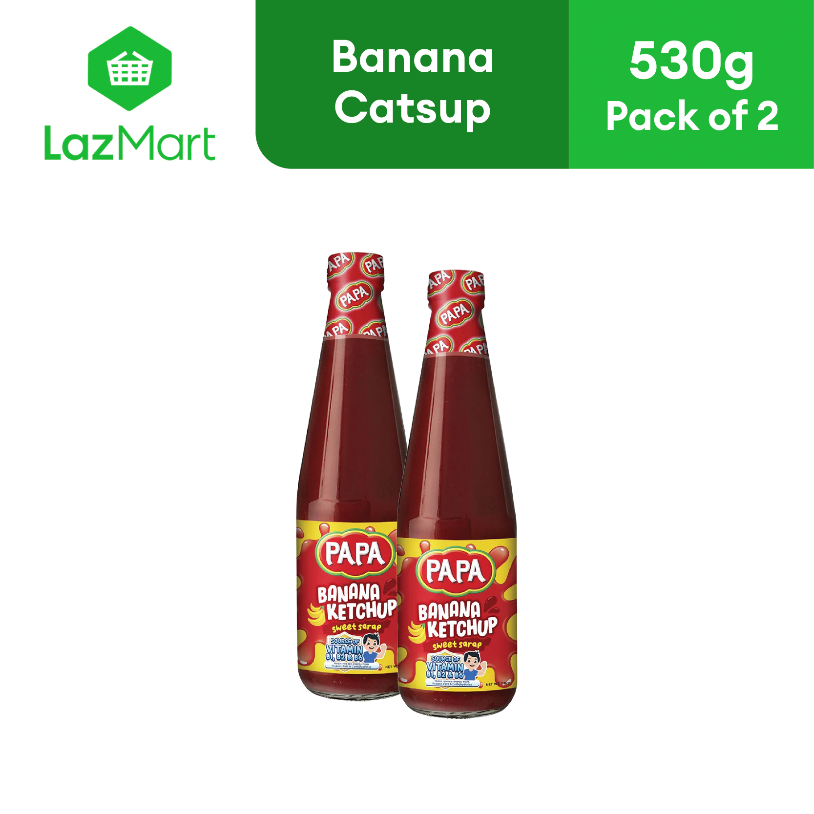 UFC Tamis Anghang Banana Catsup Hot&Spicy 320g - Pack of 2