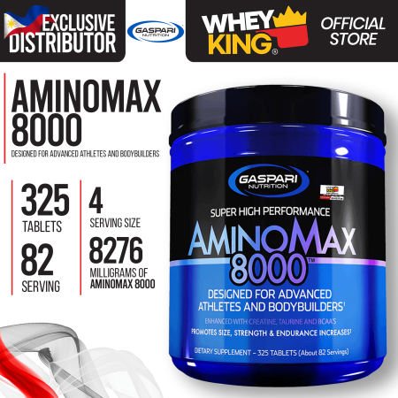 Gaspari Nutrition AminoMax 8000 - Superior to Amino 2222