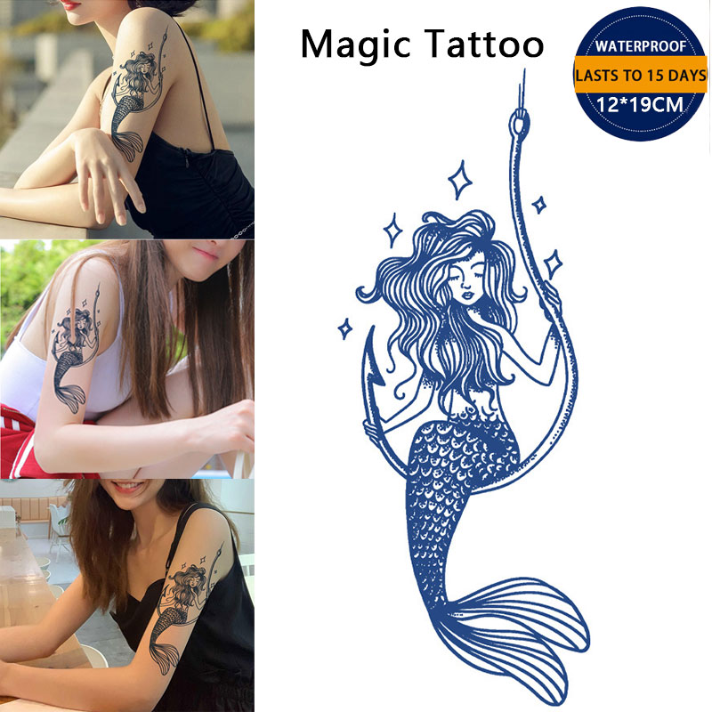 Beautiful Mermaid Tattoos | Leg tattoos women, Tattoos, Hip tattoos women