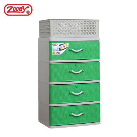 Zooey Mega Box Drawer 4 Layer Stock No. 399-4L