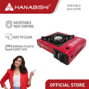 Hanabishi Gas Stove HPORTGS50 - Portable Camping Butane Burner