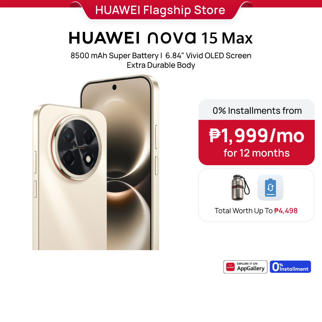 HUAWEI nova 15 Max Smartphone / 16GB*(8GB + 8GB)+256GB / 8500 mAh Super Battery l 6.84" Vivid OLED Screen l Extra-Durable Body l 50 MP RYYB Ultra-Clear Camera l Stunning Stereo Dual Speakers - Image 3