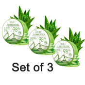 Aloe Vera Girl 98% Gel - 3pcs, 300ml Soothing Repair