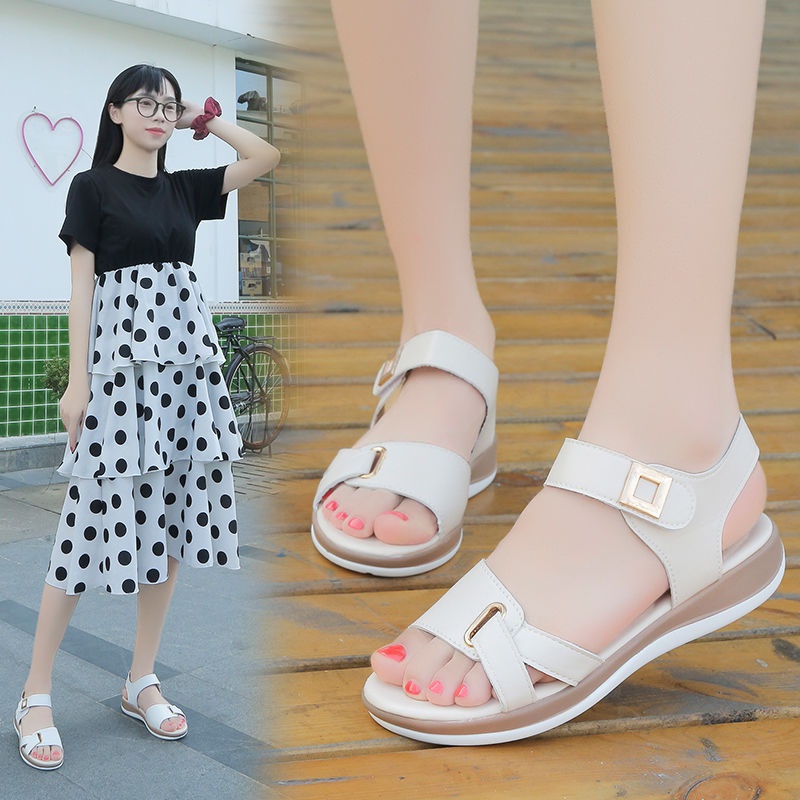 COD Cln Sandals Hiking Gimi Flat Formal For Woman korean flat
