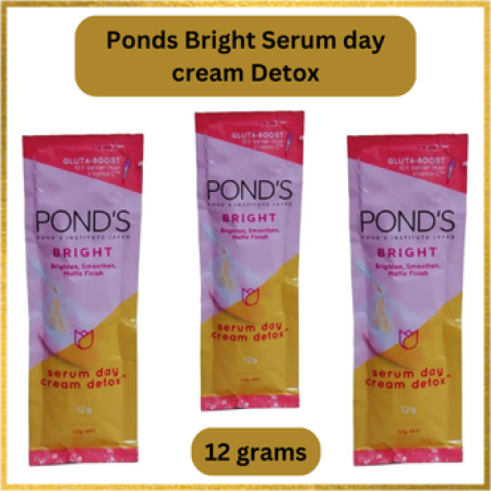 Pond’s Bright Serum Day Detox with Gluta Boost, 12g