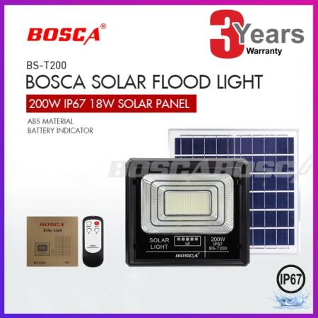 Bosca Solar LED Flood Light - IP67 Waterproof (10W)