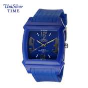 UniSilver TIME Blue Rubber Watch KW479-6003