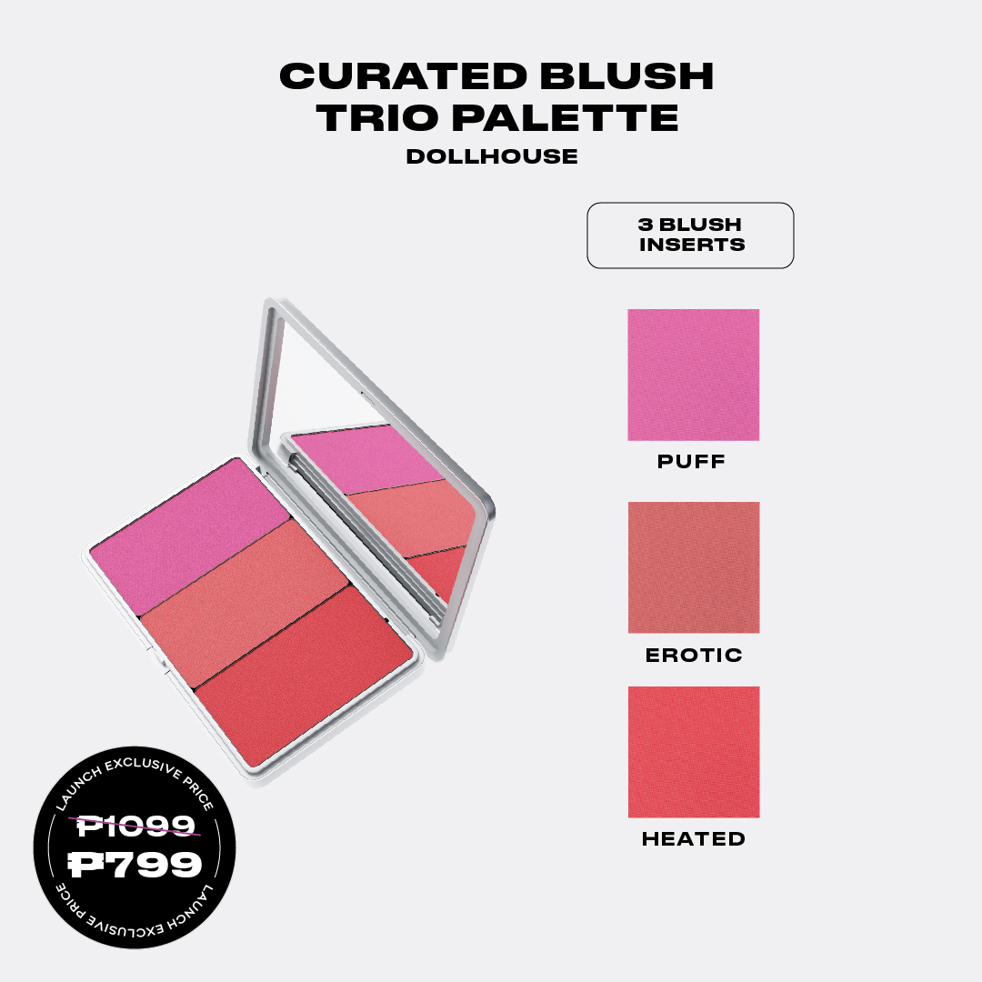 Discount on Issy & Co.  shoes - SKU: Issy Curated Blush Trio Palette in Dollhouse