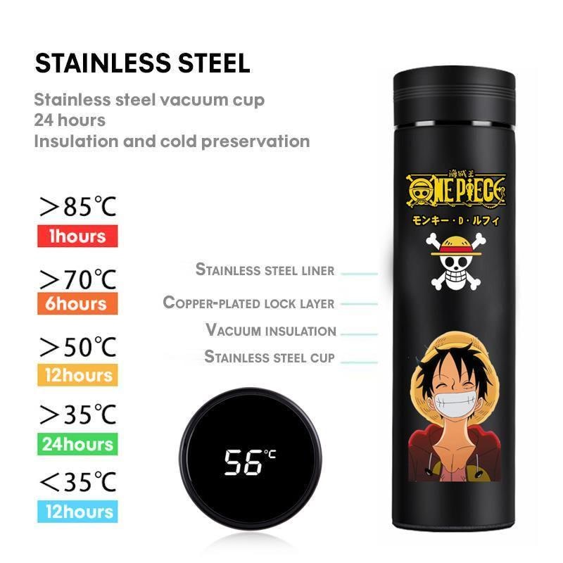 Generic Attack On Titan Anime Thermos Bottle Coffee Cup 500ml Cup