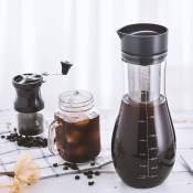 Soulhand Glass Cold Brew Maker with Stainless Steel Filter